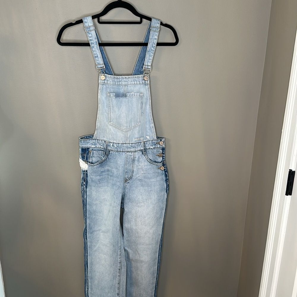 MISS SIXTY Rare OVERALL BLUE JUMPSUIT ROMPER Y2K EUR size XS